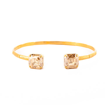 LE JARDIN SQUARE BAMBOO BANGLE