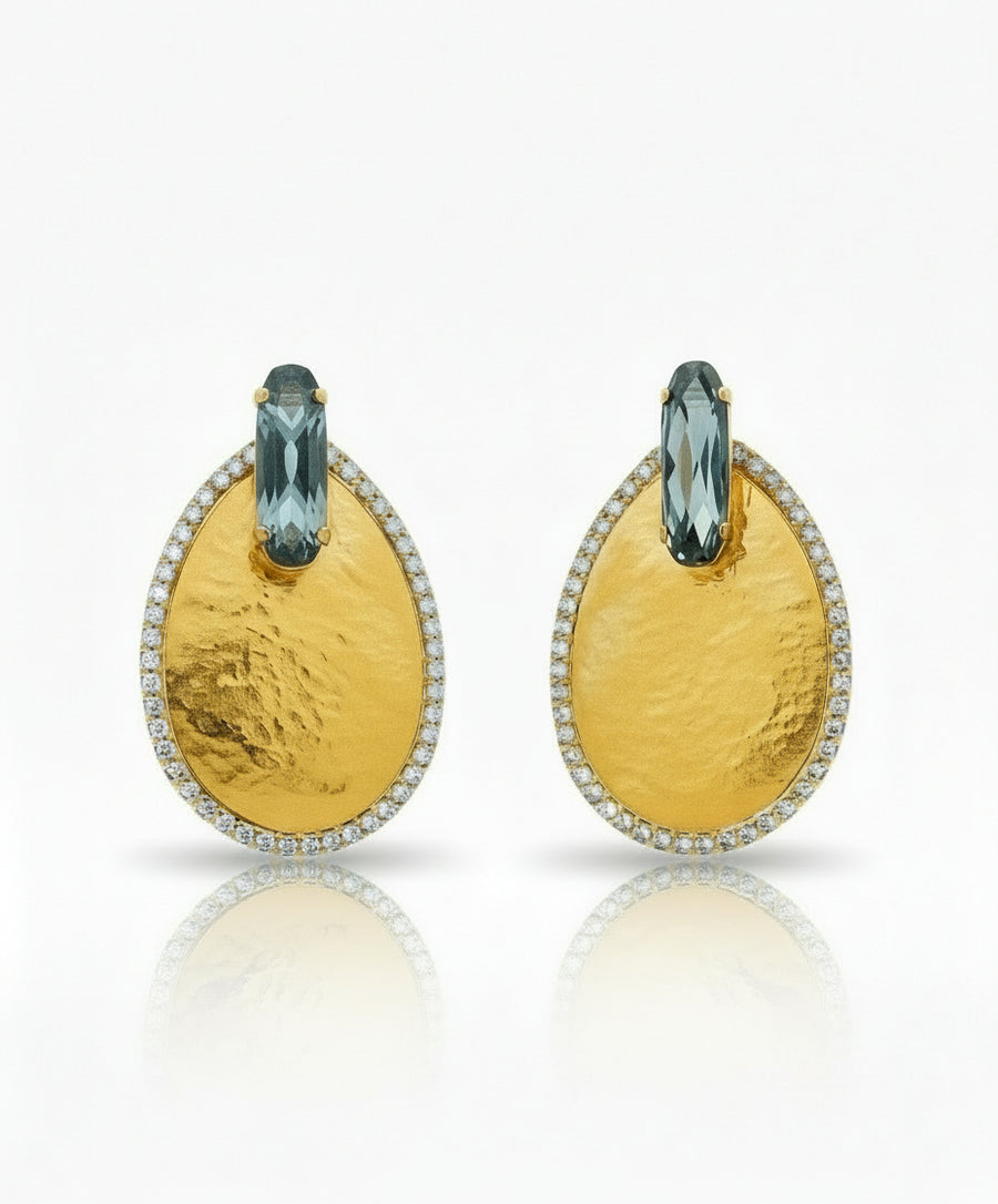 Eclipse Noir Earrings