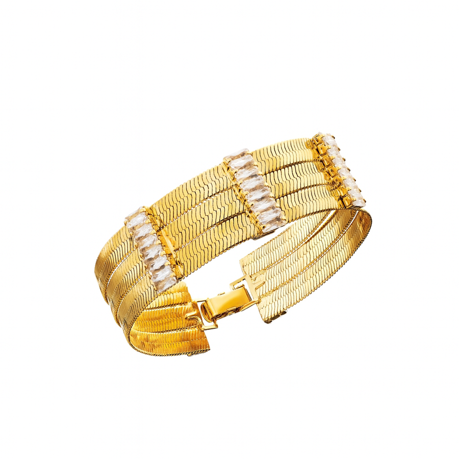 Baguette Triple Bracelet