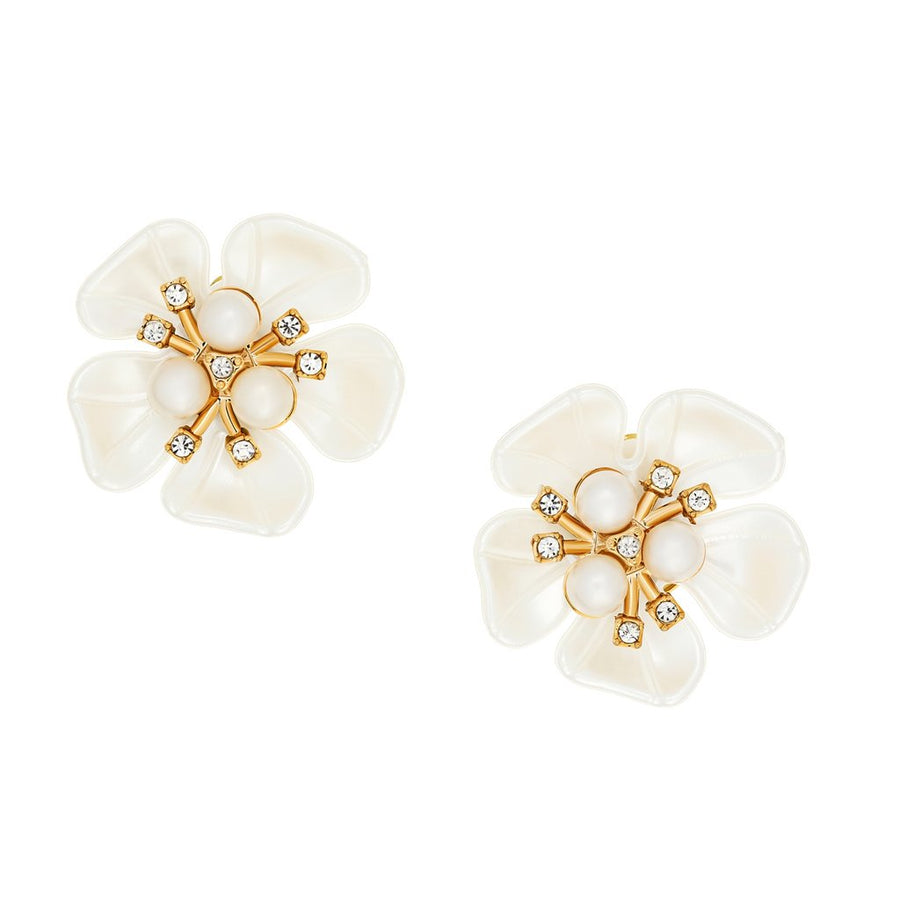 MOONLIT PETAL EARRINGS