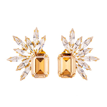 BIRDS OF PARADISE EARRINGS (UPRIGHT)