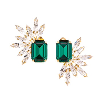 BIRDS OF PARADISE EARRINGS (MISMATCHED)