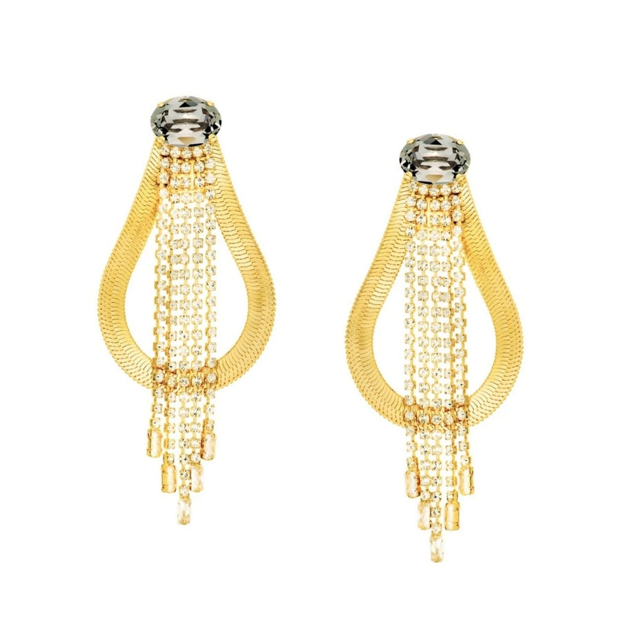 METROPOLITAN FRINGE EARRING